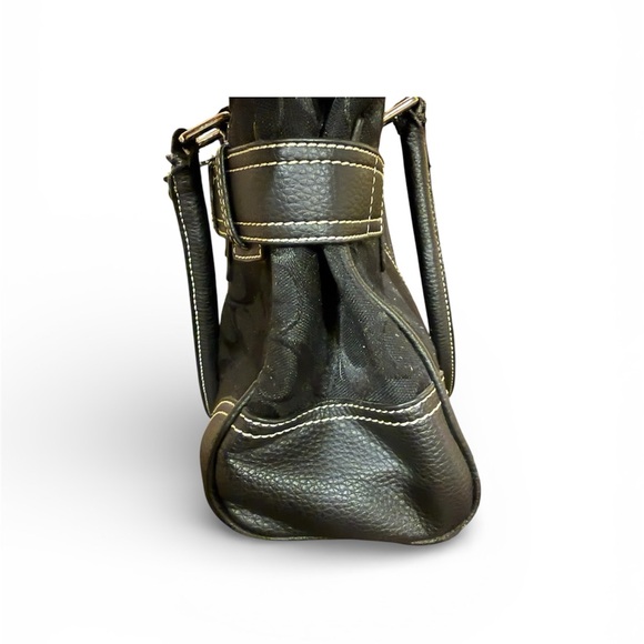 Coach Hampton Signature Carryall Black Horsebit F04U-2187 - Picture 6 of 13